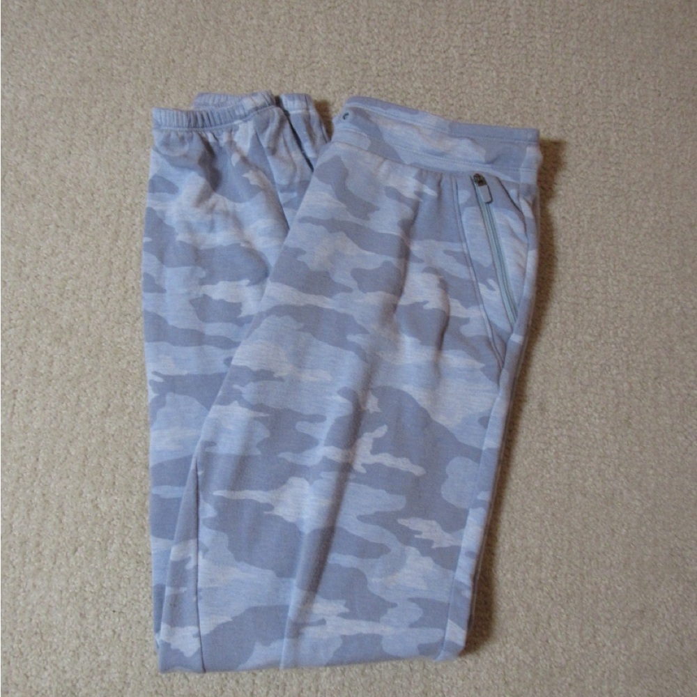 Athleta Blue and Gray Sweatpants Lightweight Joggers
